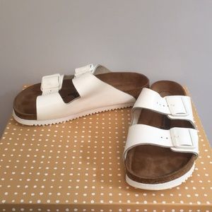 Birkenstock White Professional Soft Footbed Sandal